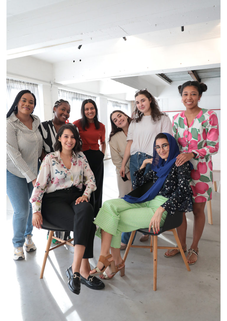 rencontre safe Space réflexive « quel avenir pour les femmes journalistes dans les médias » avec la présentatrice Salima Belabbas 2023